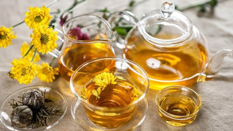Gợi ý các loại trà thảo dược trị mất ngủ hiệu quả cao